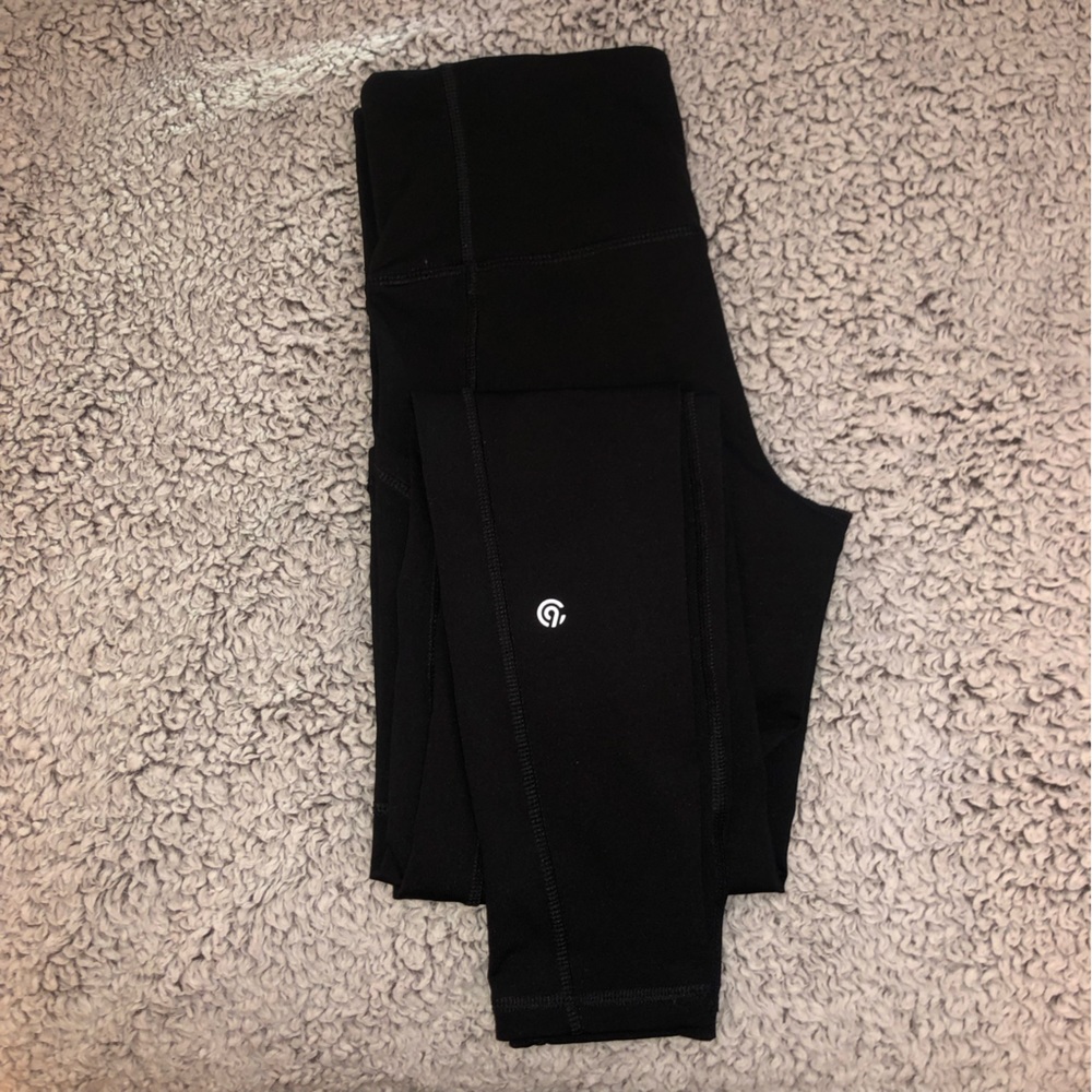 Champion Mid Rise Athletic Leggings w/ Side Pockets
